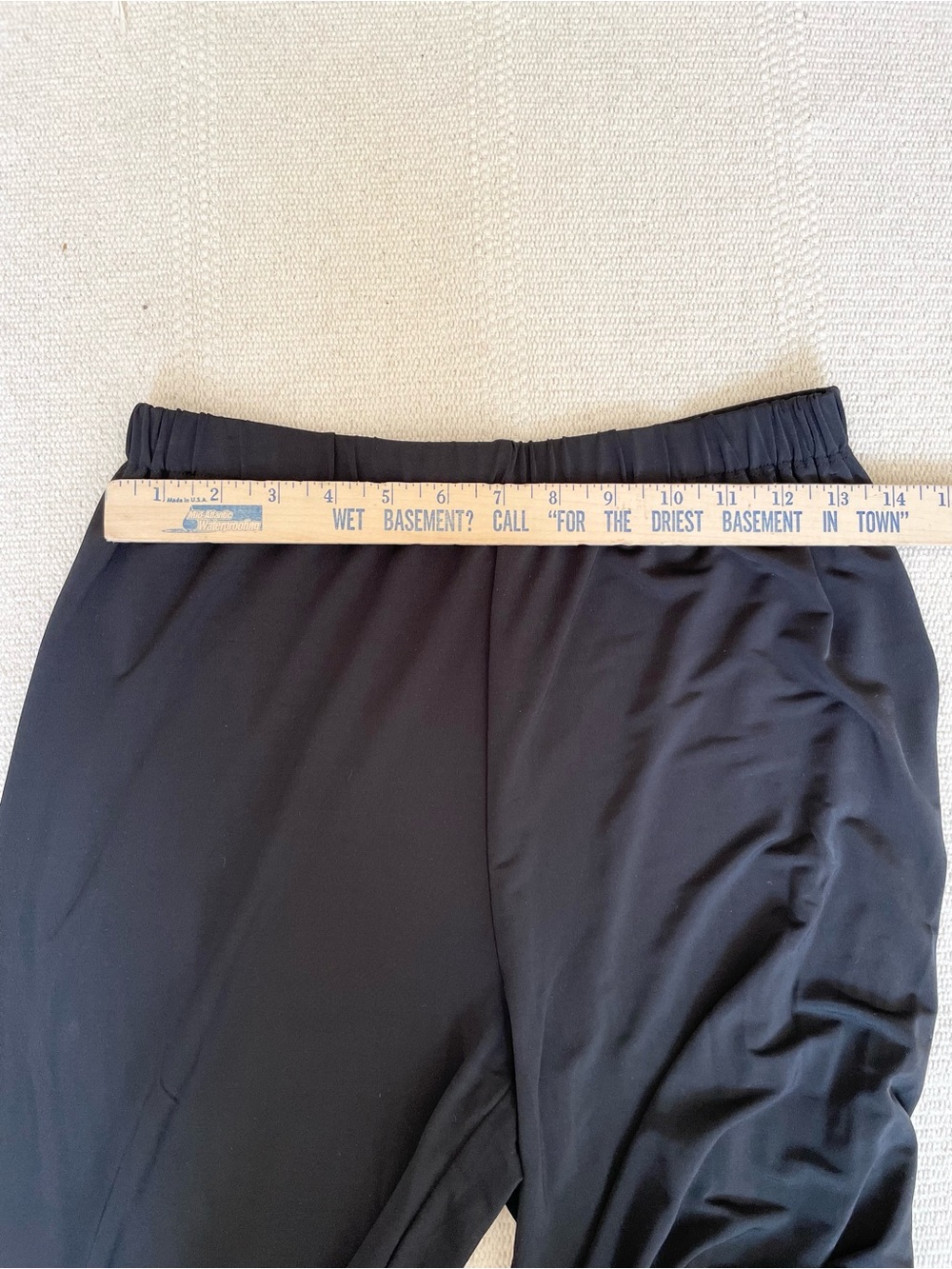 Issey Miyake Black Pants Size 3 Sleek Lightweight Flowy Made In Japan - Picture 4 of 6